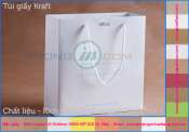In túi giấy không cán màng