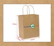 Túi giấy kraft có quai