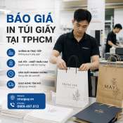 Báo Giá In Túi Giấy TP.HCM: Yếu Tố Ảnh Hưởng & Cách Nhận Báo Giá Tốt Nhất