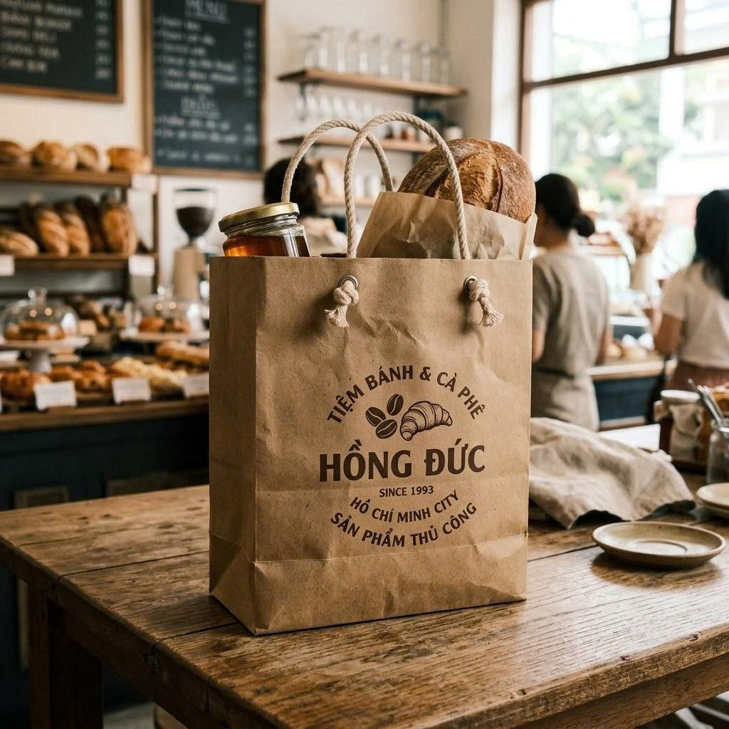 túi giấy đựng sản phẩm