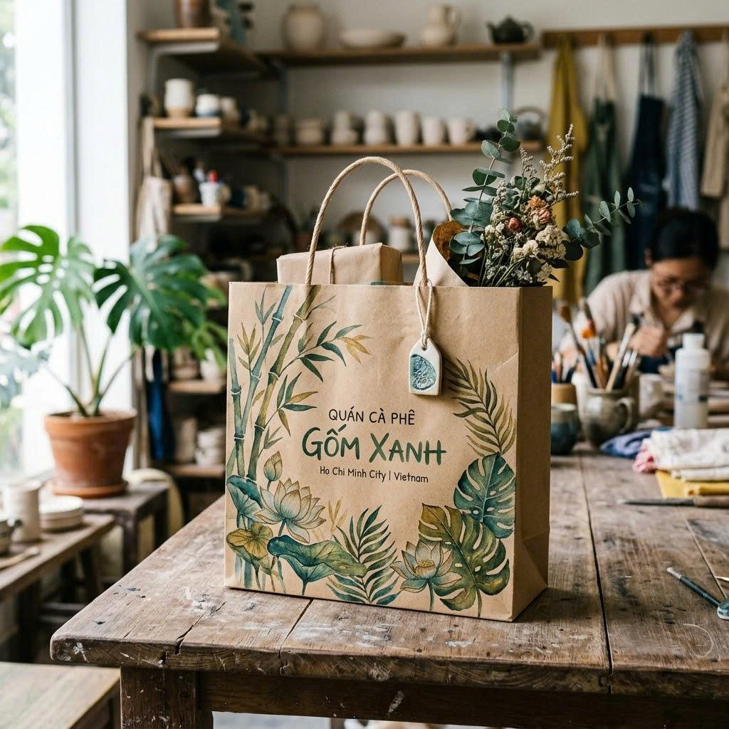 túi giấy kraft