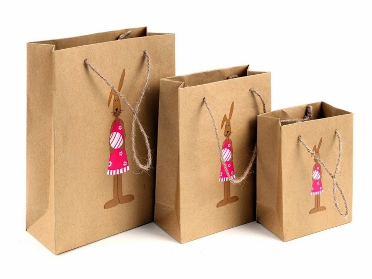 Túi giấy đựng đồ handmade