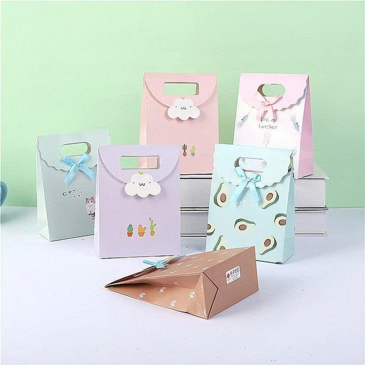 Túi giấy đựng đồ handmade