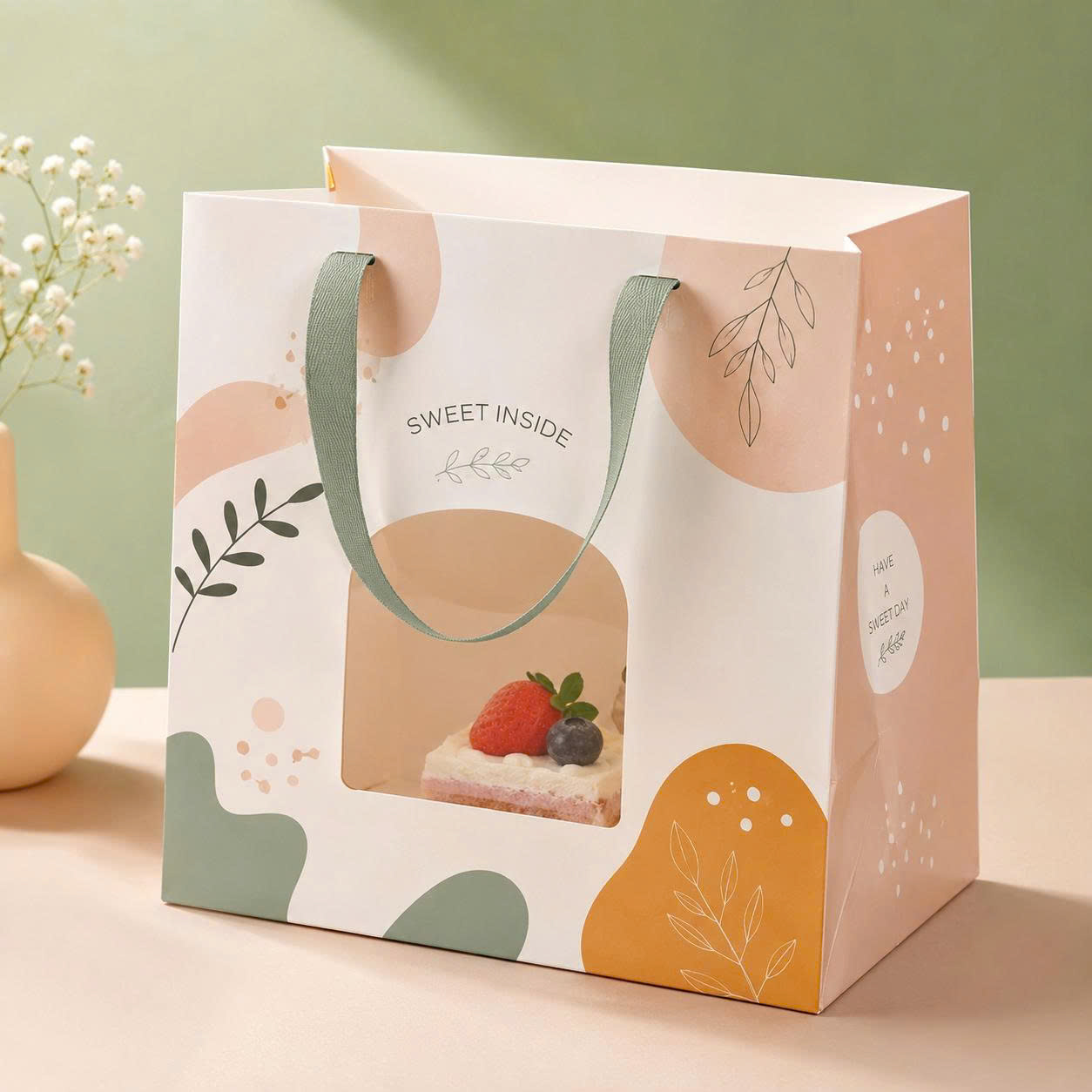 túi giấy đựng bánh ngọt
