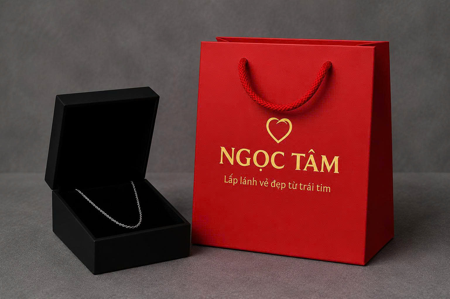Túi giấy trang sức