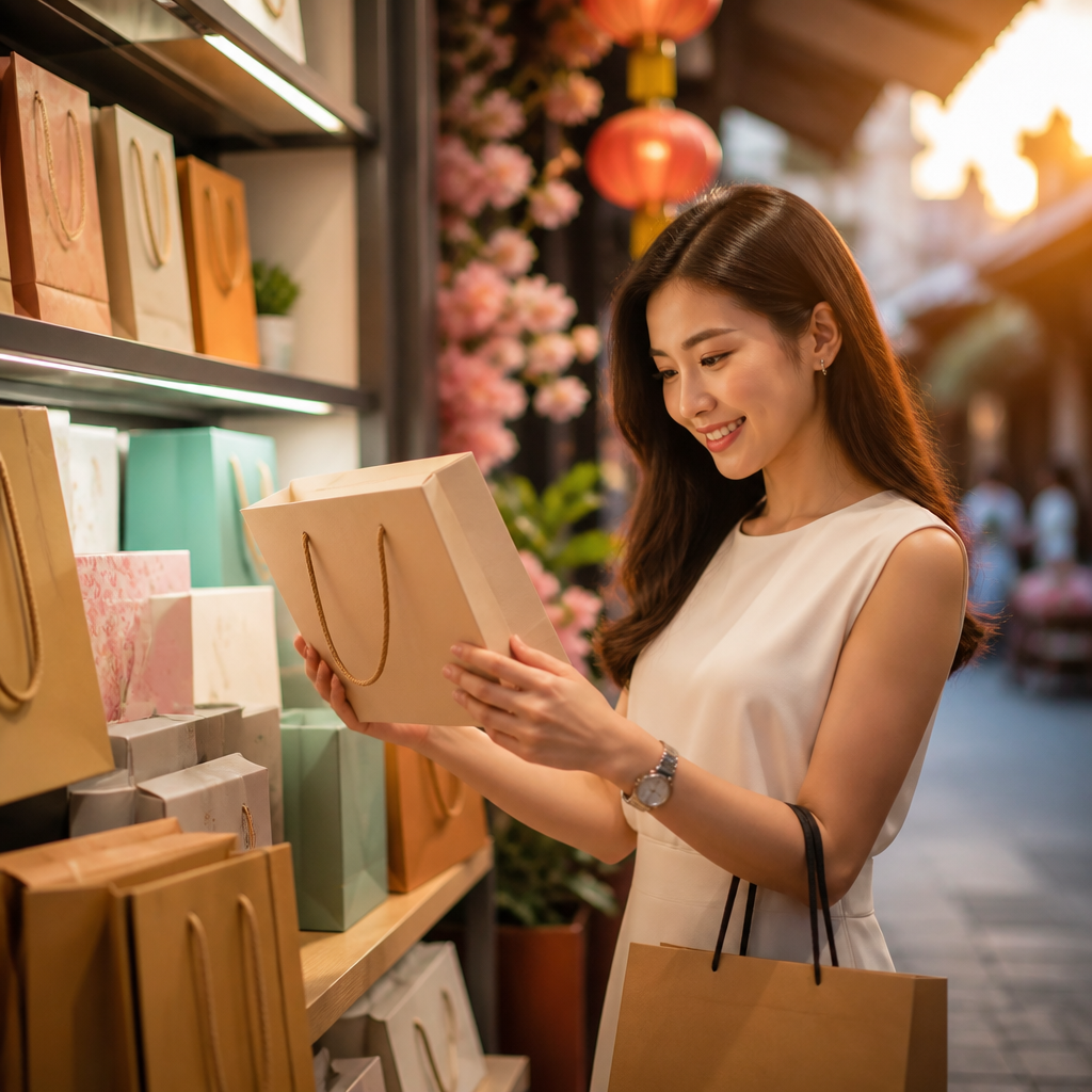 Quy trình chọn túi giấy đựng mỹ phẩm theo loại sản phẩm hiệu quả.